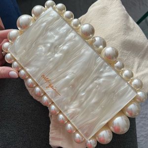 Authentic Cult Gaia EOS Pearl Clutch